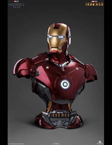 QUEEN STUDIOS - Iron Man Mark 3 Life-size Bust