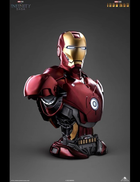 QUEEN STUDIOS - Iron Man Mark 3 Life-size Bust