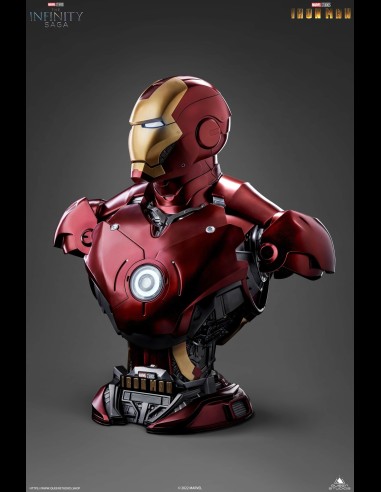 QUEEN STUDIOS - Iron Man Mark 3 Life-size Bust