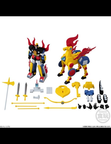BANDAI DELUXE - Calendar Man King Star & Sagittarius Yattodetaman Shokugan Modeling Project