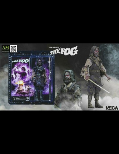 NECA - The Fog: Captain Blake 8 inch Clothed Action Figure