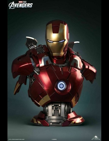 QUEEN STUDIOS - Iron Man Mark VII Life Size 1:1