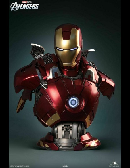 QUEEN STUDIOS - Iron Man Mark VII Life Size 1:1