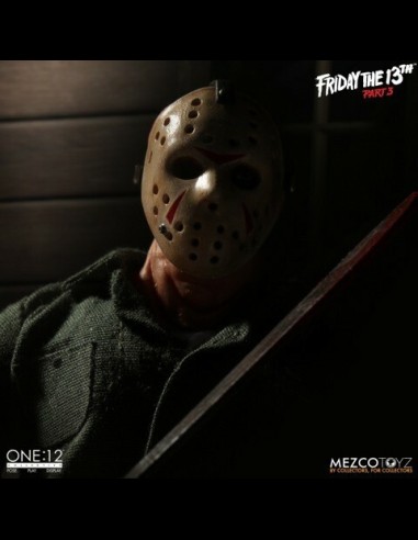 MEZCO - Friday the 13th Part 3 Jason Voorhees Clothed 1:12 A.Figure