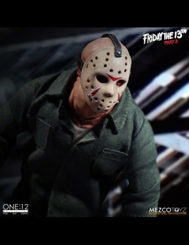 MEZCO - Friday the 13th Part 3 Jason Voorhees Clothed 1:12 A.Figure