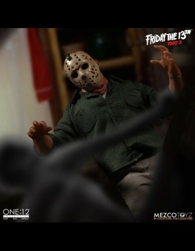 MEZCO - Friday the 13th Part 3 Jason Voorhees Clothed 1:12 A.Figure