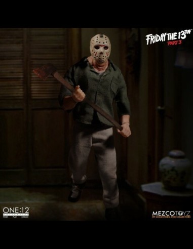 MEZCO - Friday the 13th Part 3 Jason Voorhees Clothed 1:12 A.Figure