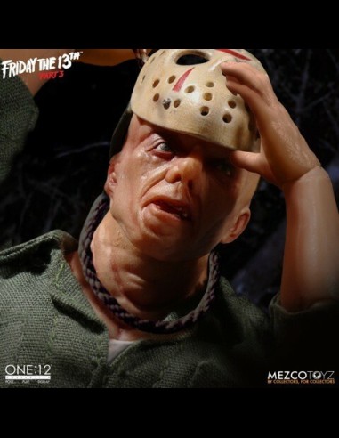 MEZCO - Friday the 13th Part 3 Jason Voorhees Clothed 1:12 A.Figure