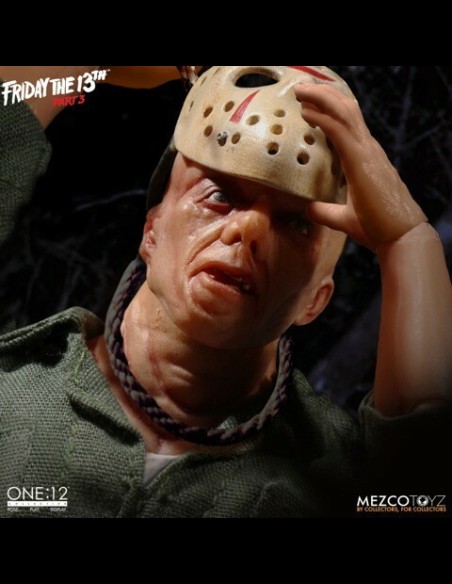 MEZCO - Friday the 13th Part 3 Jason Voorhees Clothed 1:12 A.Figure
