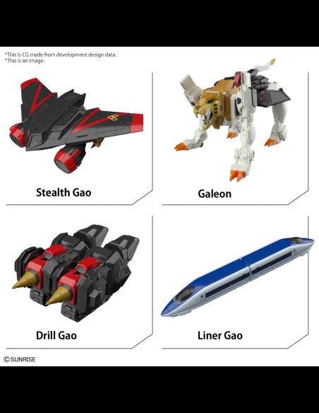 BANDAI - RG GaoGaiGar Model Kit