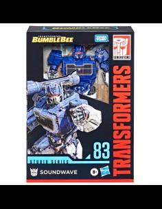 HASBRO - Transformers: Bumblebee Studio Series Voyager Class Action Figure 2022 Soundwave 17 cm 2