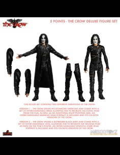 MEZCO - 5 Points The Crow Deluxe Set