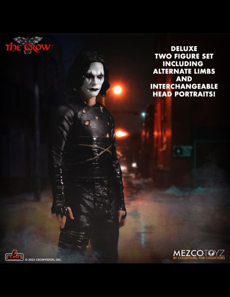 MEZCO - 5 Points The Crow Deluxe Set