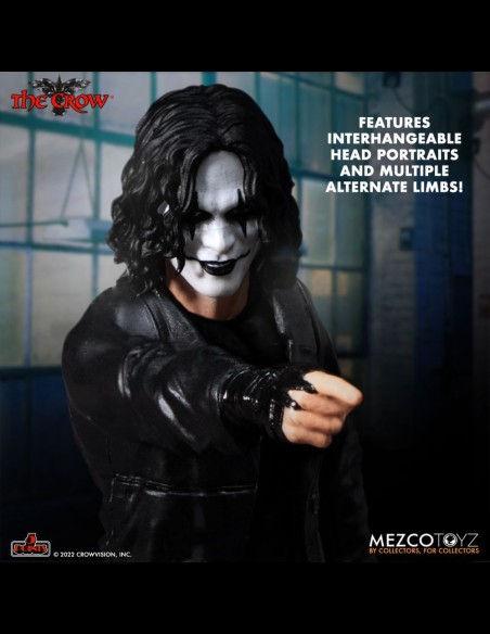 MEZCO - 5 Points The Crow Deluxe Set