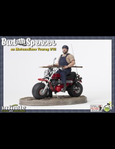INFINITE STATUE - Bud Spencer on Motozodiaco Tuareg Small A.Heroes 2