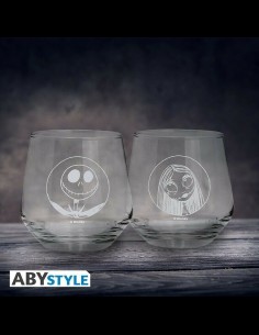 ABYSTYLE - Nightmare before Christmass Set 2 bicchieri