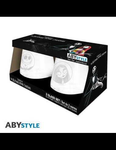 ABYSTYLE - Nightmare before Christmass Set 2 bicchieri