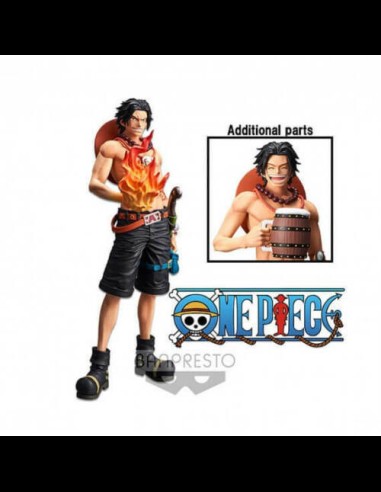 BANPRESTO - One Piece - Portgas D Ace Grandista Nero 28cm