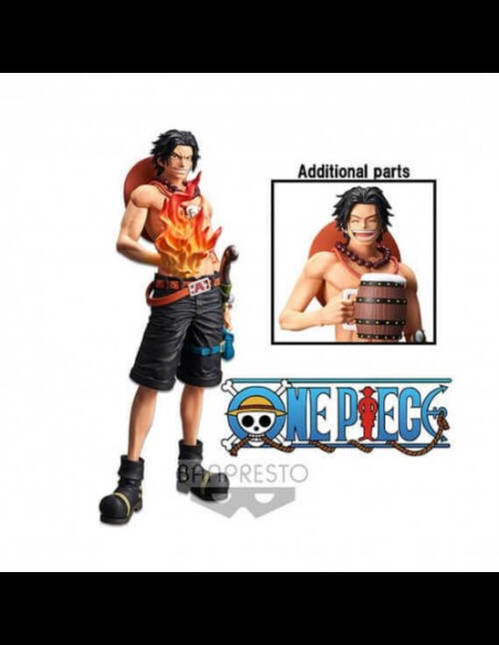 BANPRESTO - One Piece - Portgas D Ace Grandista Nero 28cm