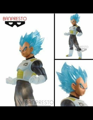 BANPRESTO - DRAGON BALL SUPER - CLEARISE - SUPER SAIYAN GOD SUPER SAIYAN VEGETA STATUA 19CM