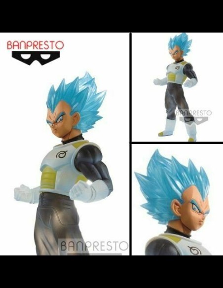 BANPRESTO - DRAGON BALL SUPER - CLEARISE - SUPER SAIYAN GOD SUPER SAIYAN VEGETA STATUA 19CM