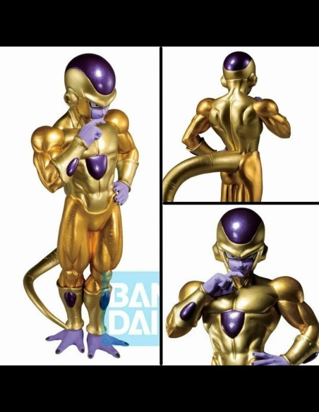 BANPRESTO - DRAGON BALL SUPER - ICHIBANSHO FIGURE FROM ICHIBAN KUJI - GOLDEN FRIEZA (BACK TO THE FILM) 20CM