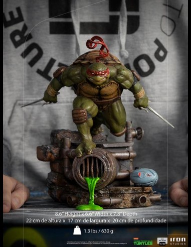 IRON STUDIOS - TMNT Set di 4 Ninja Turtles 1/10 Statue