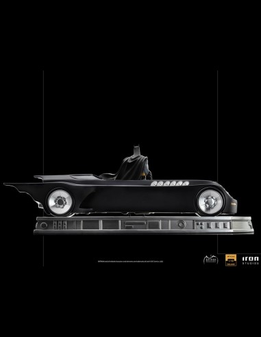 IRON STUDIOS - Batman the Animated Series Batman & Batmobile 1/10 statue