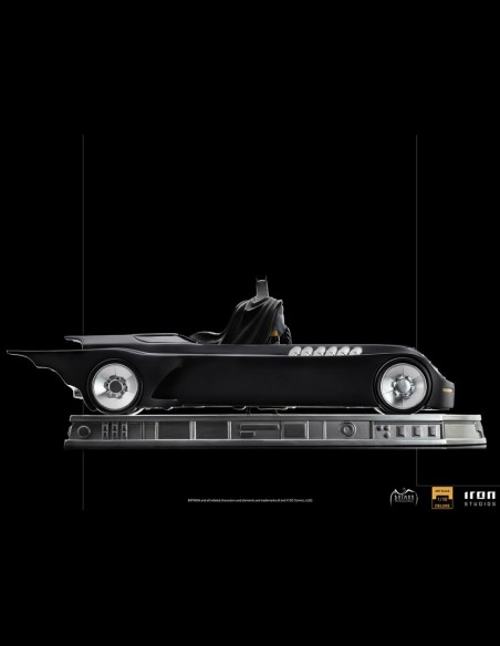 IRON STUDIOS - Batman the Animated Series Batman & Batmobile 1/10 statue