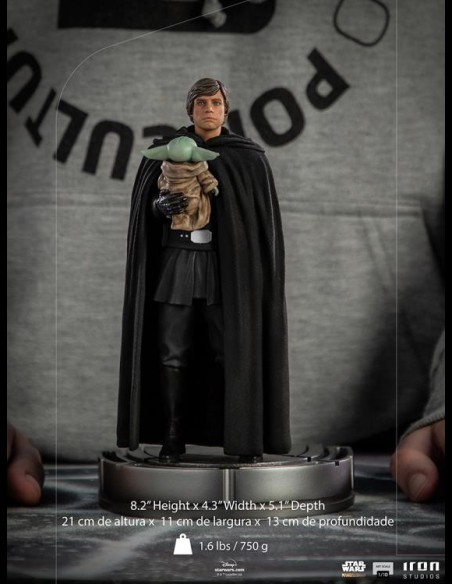 IRON STUDIOS - The Mandalorian Luke Skywalker 1/10 statua