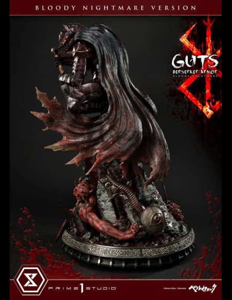 PRIME 1 - Berserk Statue 1/4 Guts Gatsu Berserker Bloody Nightmare Version 95 cm