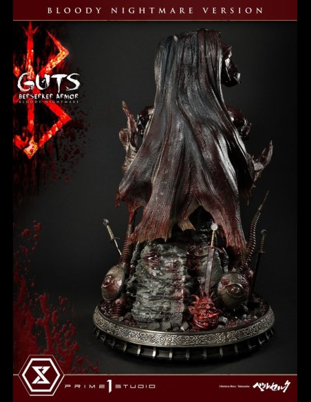 PRIME 1 - Berserk Statue 1/4 Guts Gatsu Berserker Bloody Nightmare Version 95 cm