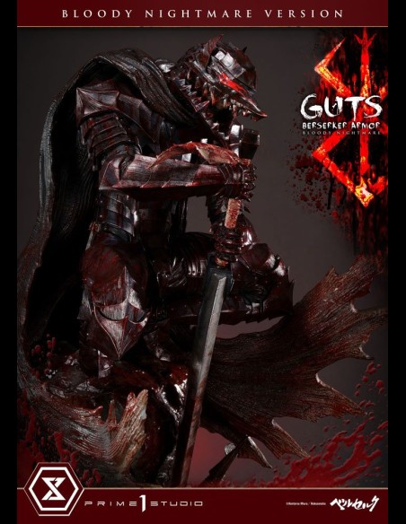 PRIME 1 - Berserk Statue 1/4 Guts Gatsu Berserker Bloody Nightmare Version 95 cm