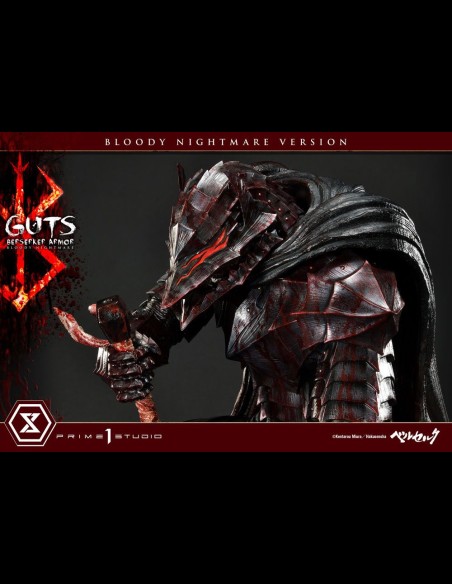 PRIME 1 - Berserk Statue 1/4 Guts Gatsu Berserker Bloody Nightmare Version 95 cm