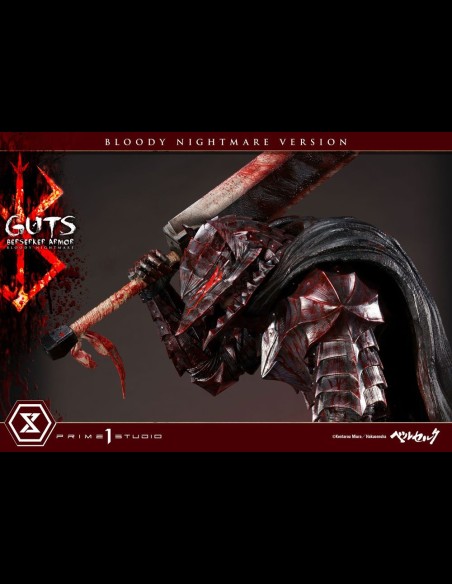 PRIME 1 - Berserk Statue 1/4 Guts Gatsu Berserker Bloody Nightmare Version 95 cm