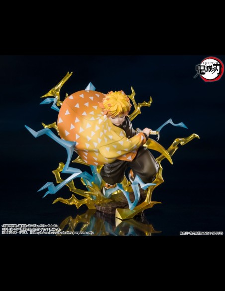 BANDAI - Demon Slayer FiguartsZERO PVC Statue Zenitsu Agatsuma Thunderclap and Flash 15 cm