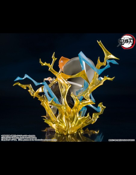 BANDAI - Demon Slayer FiguartsZERO PVC Statue Zenitsu Agatsuma Thunderclap and Flash 15 cm