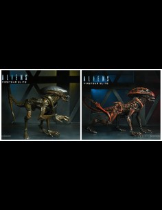 NECA -  Aliens: Fireteam Elite 23 cm Set di 2 A.Figure