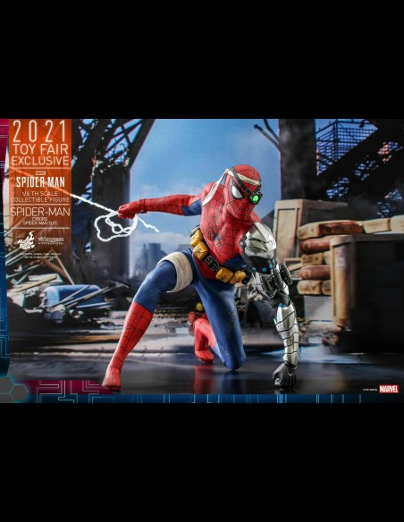 HOT TOYS EXCLUSIVE - Marvel: Marvel's Spider-Man Game - Cyborg Spider-Man Suit 1:6