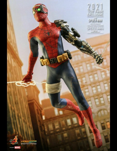HOT TOYS EXCLUSIVE - Marvel: Marvel's Spider-Man Game - Cyborg Spider-Man Suit 1:6
