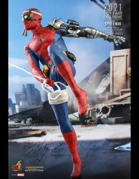 HOT TOYS EXCLUSIVE - Marvel: Marvel's Spider-Man Game - Cyborg Spider-Man Suit 1:6