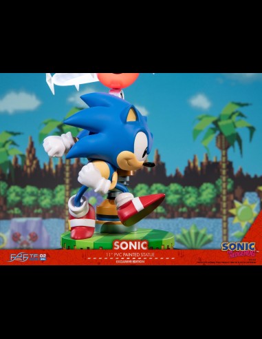 FIRST 4 FIGURES - Sonic the Hedgehog PVC Statue Sonic Collector's Edition 27 cm
