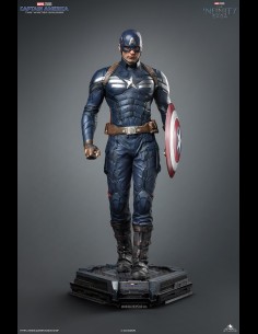QUEEN STUDIOS - Captain America 1/4 Statua