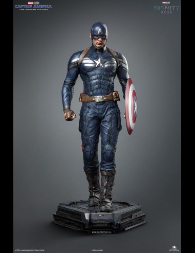 QUEEN STUDIOS - Captain America 1/4 Statua