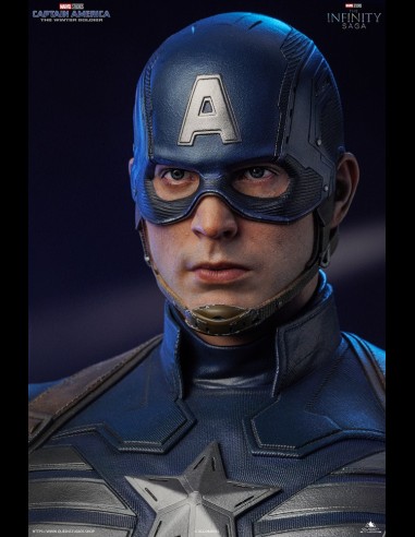 QUEEN STUDIOS - Captain America 1/4 Statua