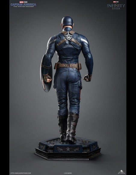 QUEEN STUDIOS - Captain America 1/4 Statua