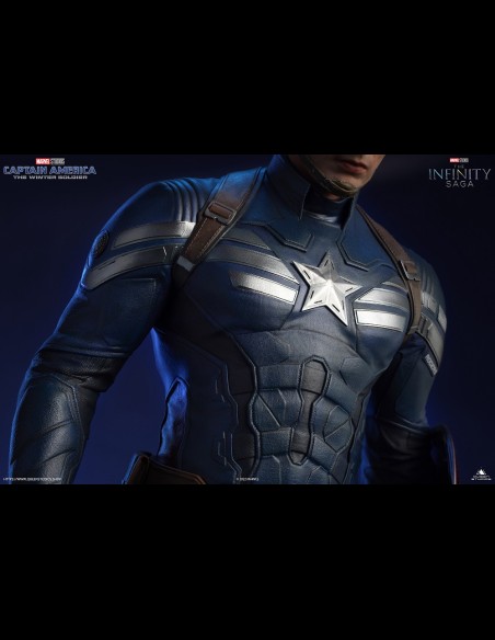 QUEEN STUDIOS - Captain America 1/4 Statua