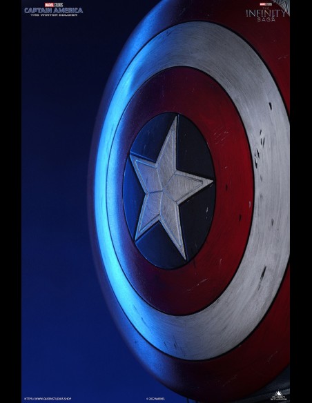 QUEEN STUDIOS - Captain America 1/4 Statua