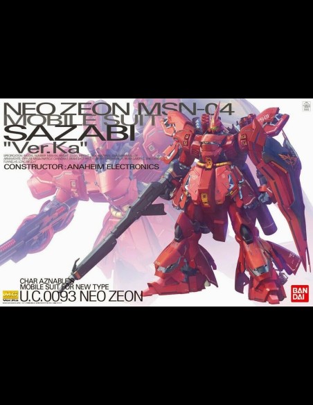 BANDAI - MG 1/100 Sazabi MS-04 Ver. Ka