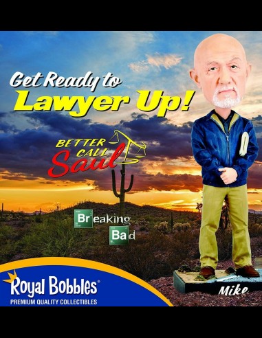 ROYAL BOBBLES - Better Call Saul Mike Ehrmantraut Bobblehead